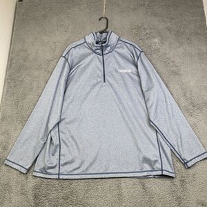 The North Face Shirt Mens XXXL Blue 1/4 Zip Pullover Sweater Zip Golf Casual